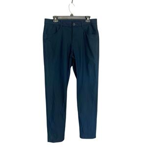 Vuori men’s meta pant athletic slim fit 32 x 30 ink blue navy